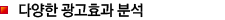 다양한 광고효과분석